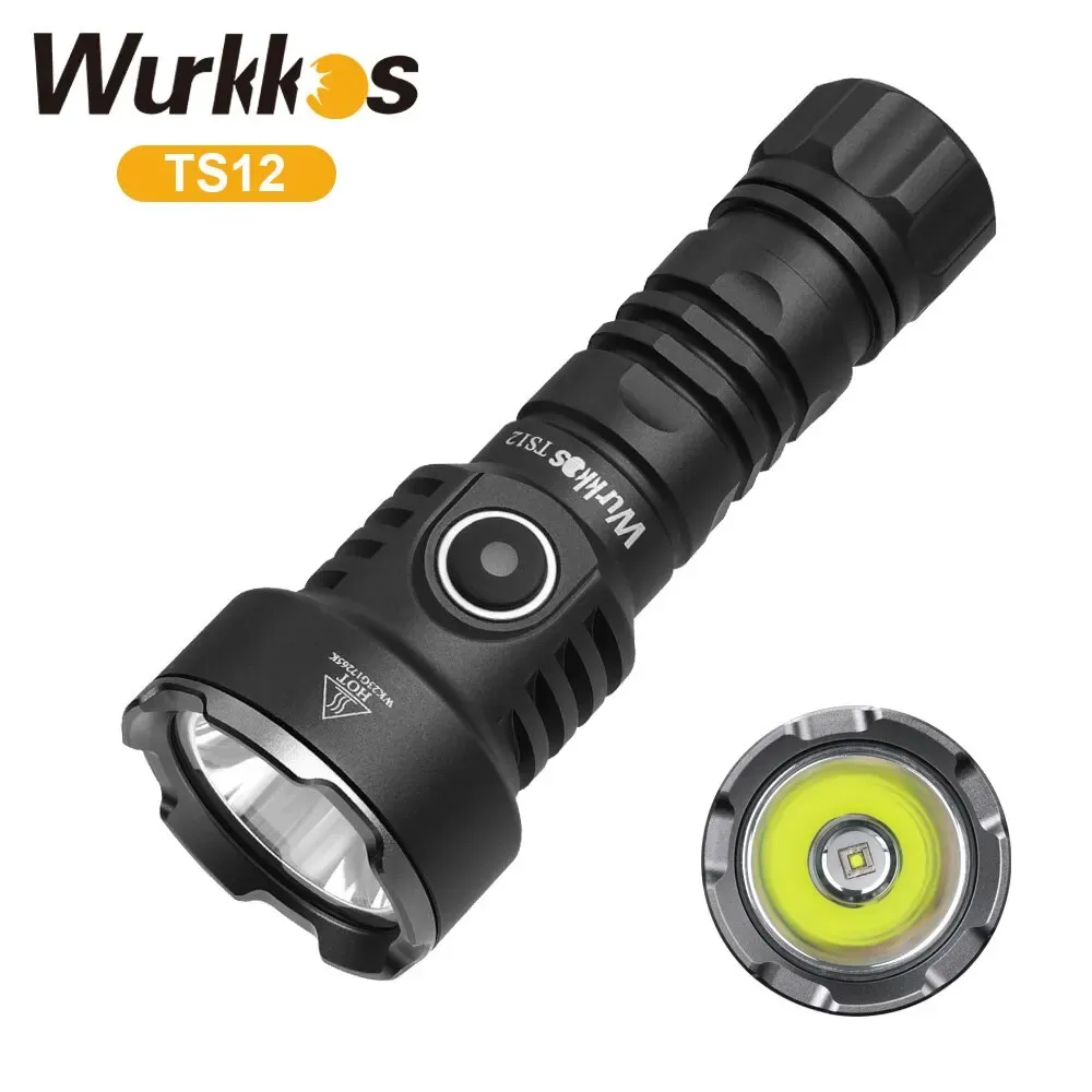 كشاف جيب تكتيكي قابل للشحن من Wurkkos TS12