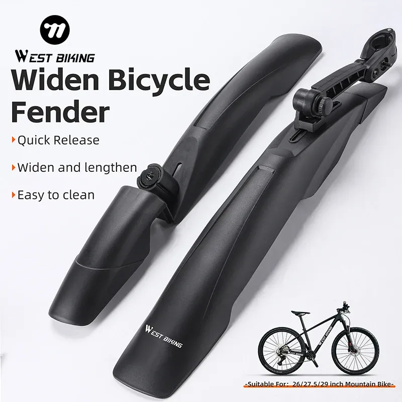 طقم واقيات طين سريعة الفك للدراجات الجبلية من WEST BIKING
