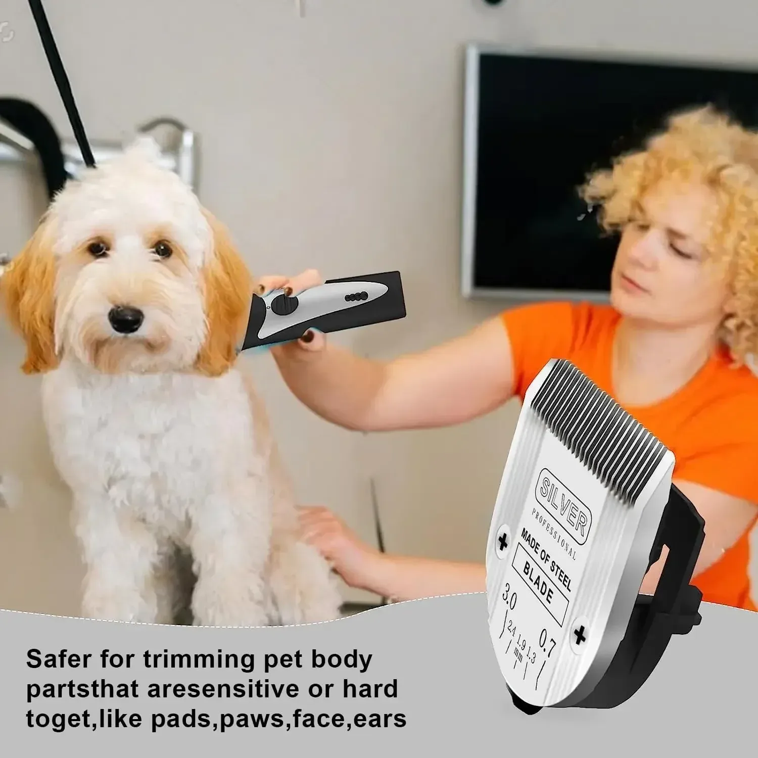 شفرة حلاقة احترافية متدرجة 5 في 1 لماكينات WAHL