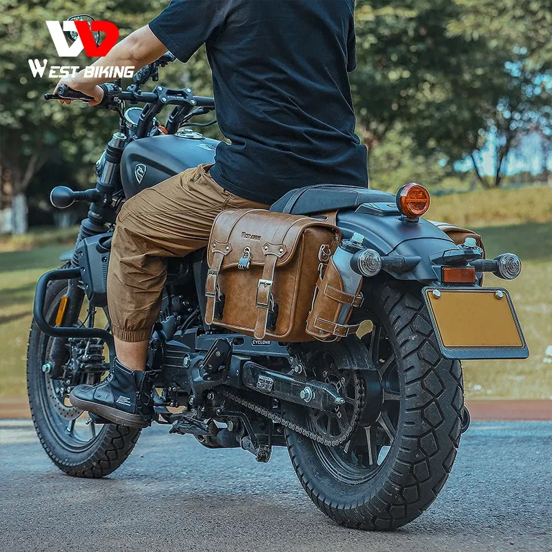 حقيبة جانبية ناعمة للدراجات النارية بسعة 16 لتر من WEST BIKING