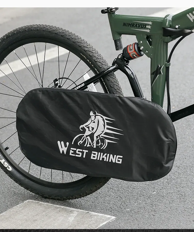 غطاء حماية سلسلة الدراجة المقاوم للماء من WEST BIKING