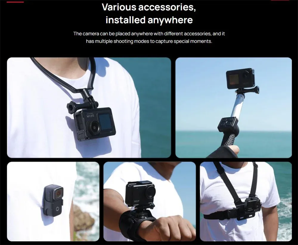 كاميرا أكشن SJCAM SJ4000 Air بدقة 4K