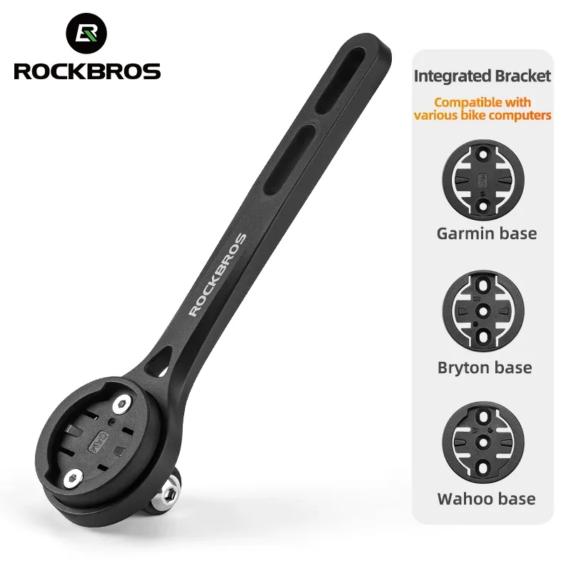 حامل كمبيوتر دراجة ROCKBROS فائق الخفة مع قاعدة للإضاءة والكاميرا