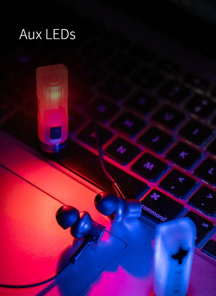 كشاف ميني ماتيمينكو CSF04 بشحن USB-C وإضاءة UV وRGB