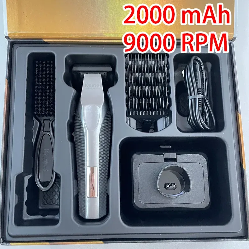 ماكينة حلاقة كيمي KM-3023-702 لتحديد الشعر بقص قريب جدًا