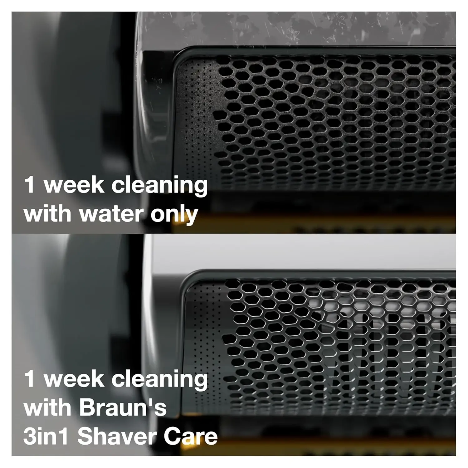 عبوات تنظيف وتجديد لشفرات Braun الكهربائية