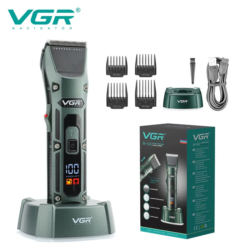 ماكينة تشذيب احترافية لاسلكية من في جي آر V-696