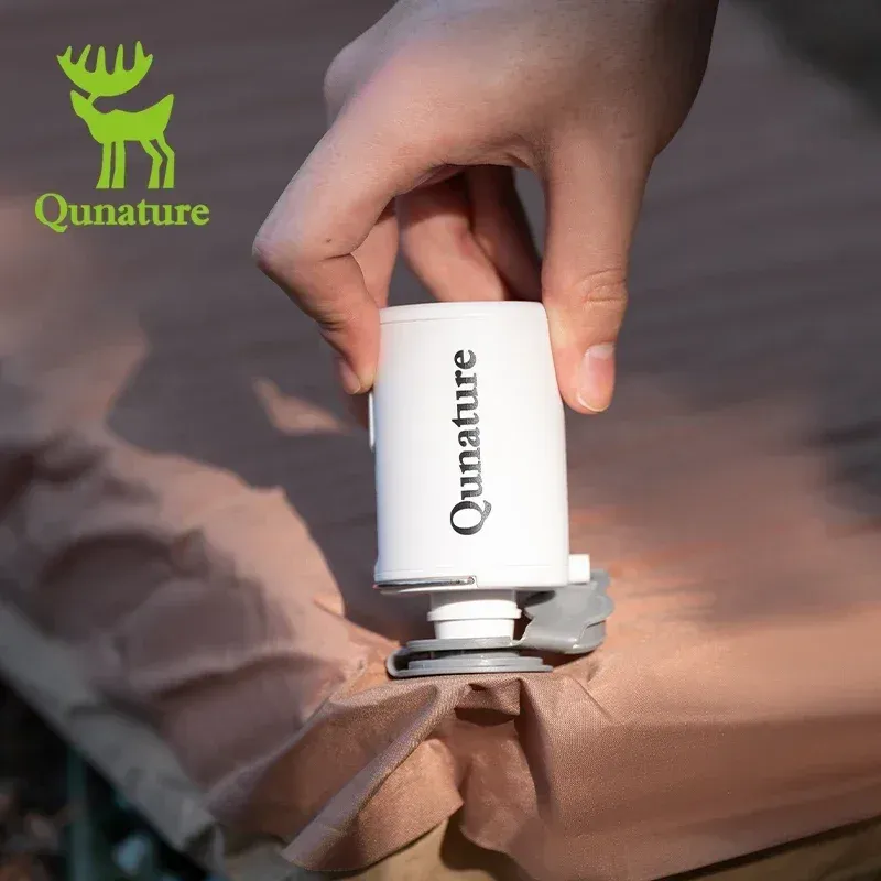 مضخة نفخ لاسلكية محمولة للرحلات والتخييم من Qunature