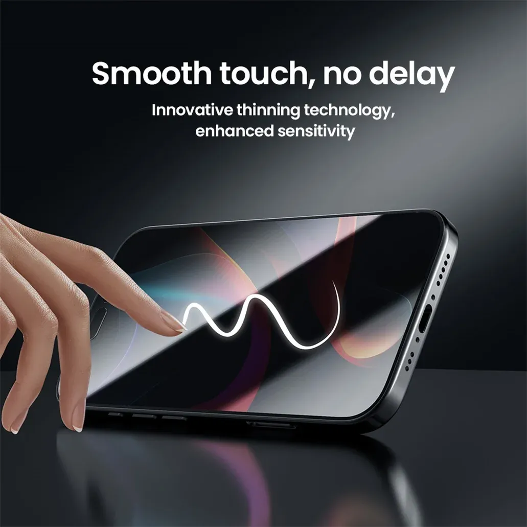 واقي شاشة زجاجي كامل التغطية لهواتف iPhone 16 من NILLKIN