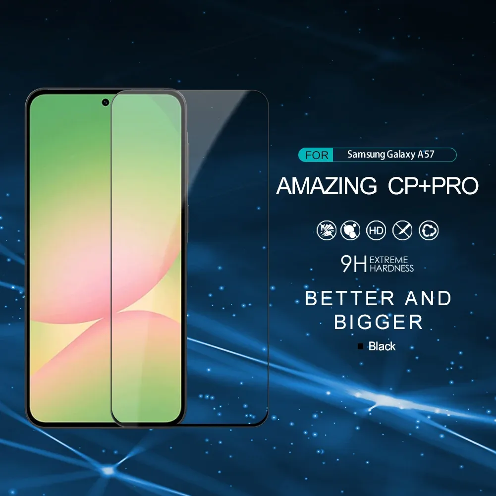 واقي شاشة زجاجي كامل التغطية لهاتف Samsung Galaxy A57 5G من NILLKIN