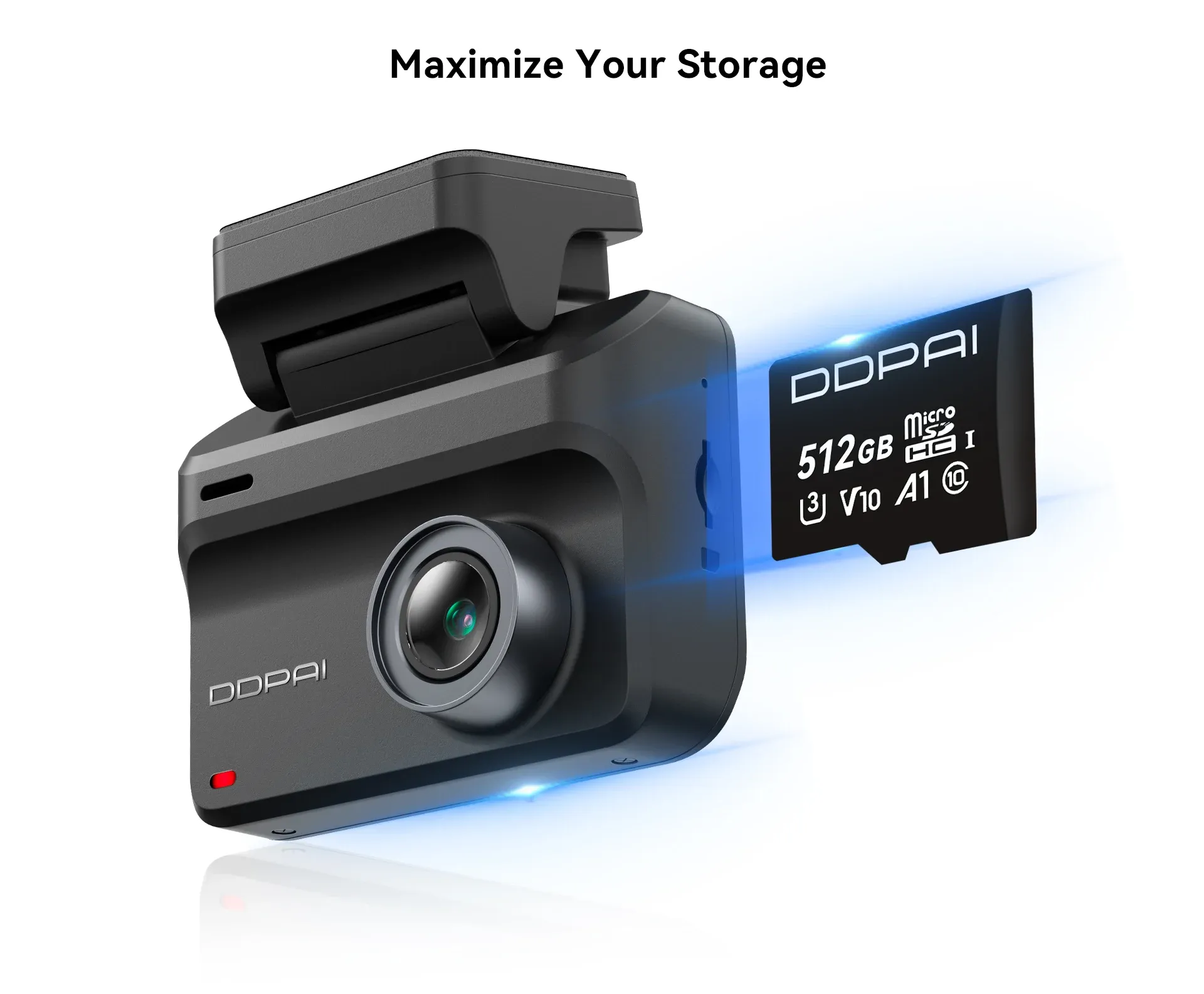 كاميرا داش كام DDPAI Z50 Pro 4K بشاشتين وGPS مدمج