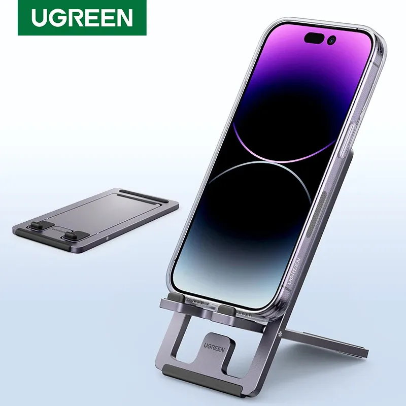 حامل مكتبي ألمنيوم قابل للضبط من UGREEN للهواتف والأجهزة اللوحية