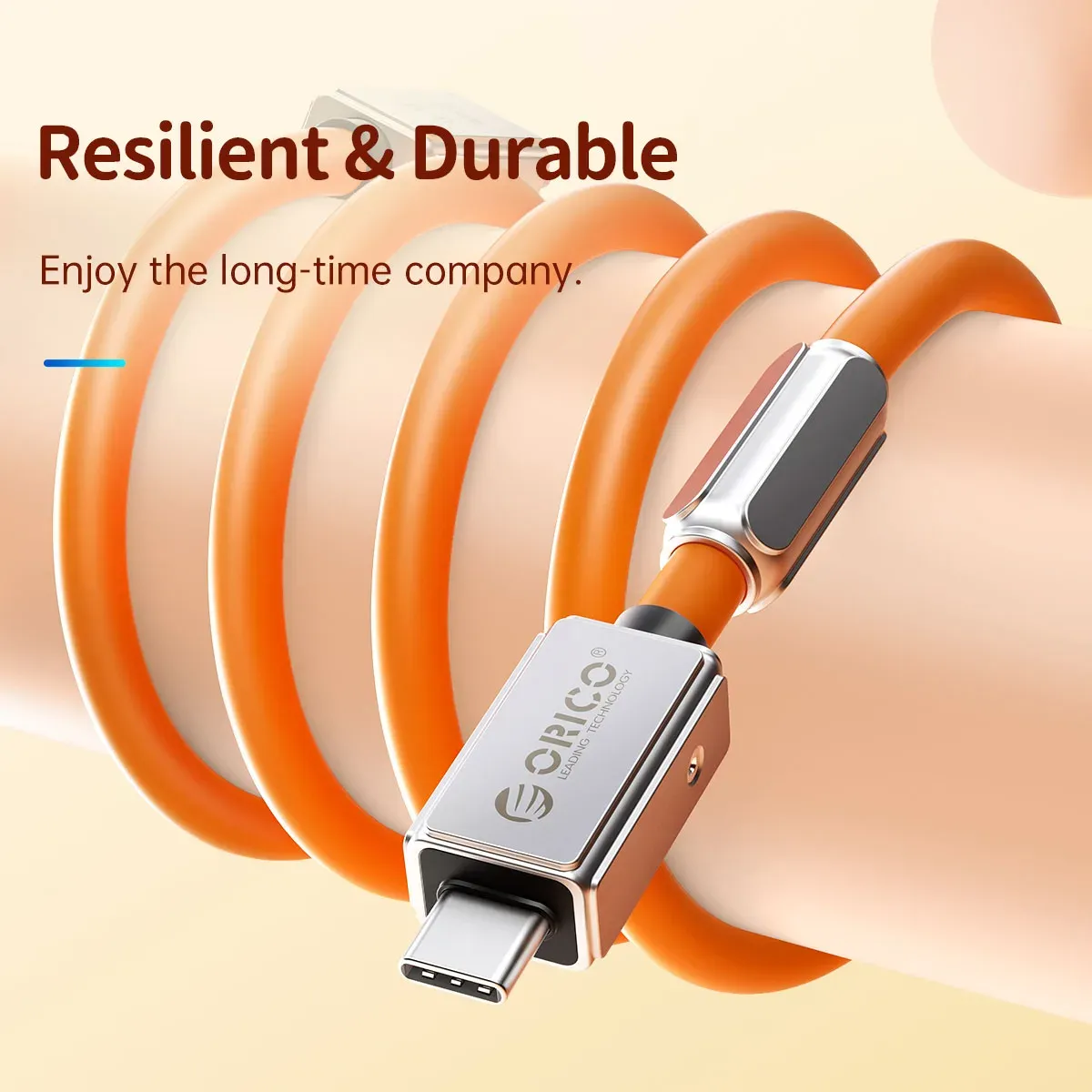 كابل ORICO USB-C فائق القدرة 240 واط مع نقل بيانات عالي السرعة