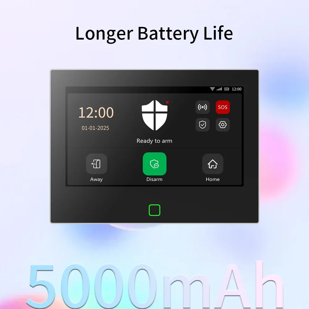 لوحة إنذار ذكية 7 بوصات من ستانيـوت بتوصيل 4G وتويا